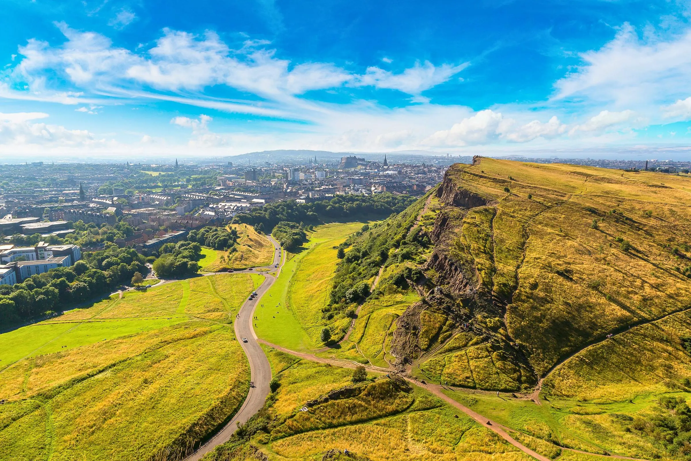 View of Arthur's Seat from Calton Hill