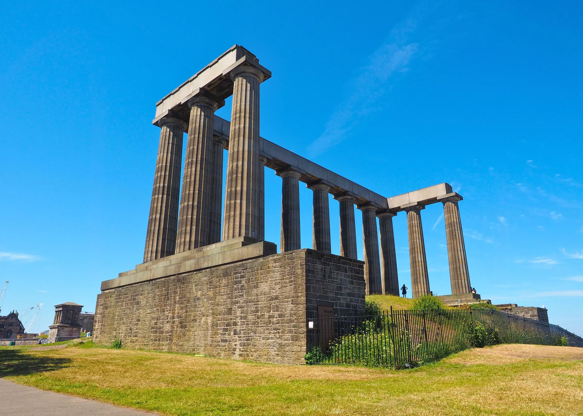 The National Monument on Calton Hill