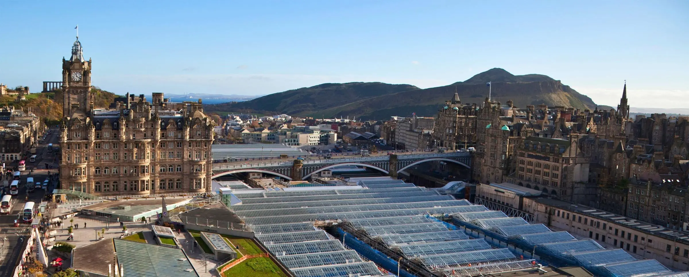 View from the Scott Monument